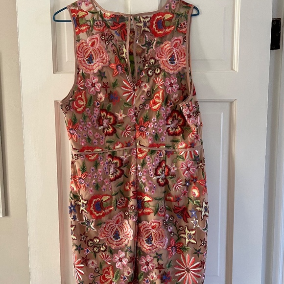 Sam Edelman Women's Sleeveless Printed Embellished Sheath Dress Size 16 NWT - Picture 12 of 15